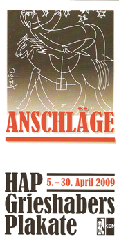 Anschläge: Grieshabers Plakate