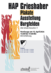 HAP Grieshaber - Plakat